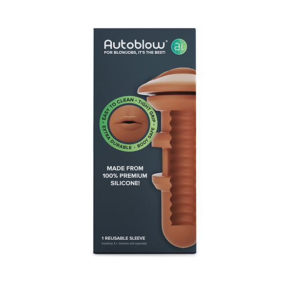 Autoblow A.I. Silicone Sleeve Brun