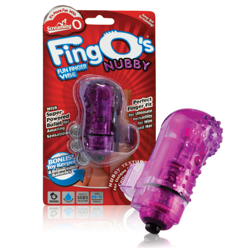 The Screaming O The FingO Nubby Vibromasseur à Doigts