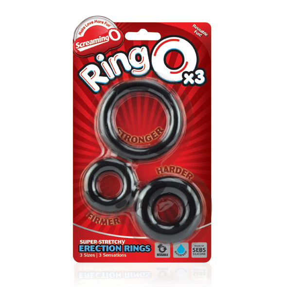 The Screaming O RingO 3-Pack Anneaux De Pénis