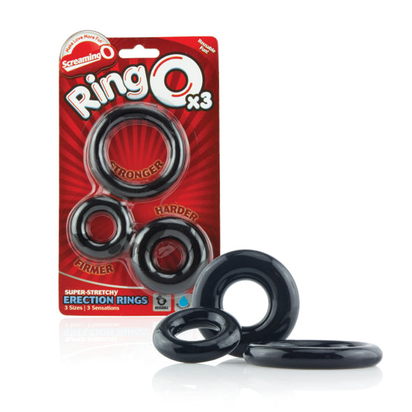 The Screaming O RingO 3-Pack Anneaux De Pénis