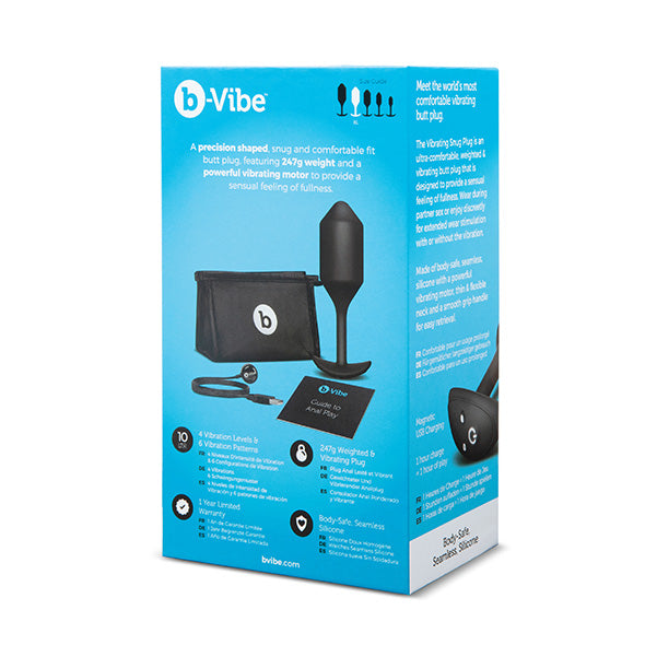 B-Vibe Snug Plug Anal Vibrant XL