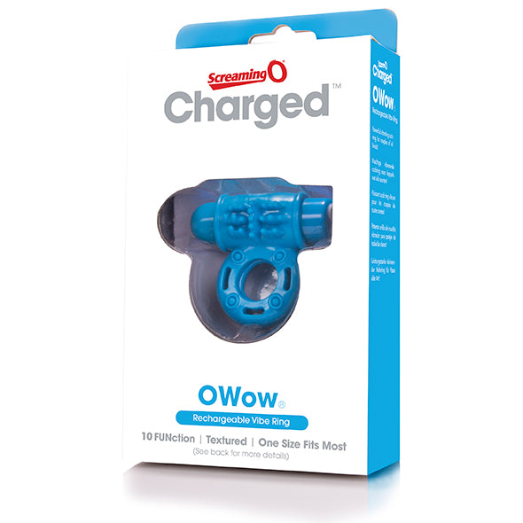 The Screaming O Charged OWow Anneau De Pénis Vibrant Rechargeable