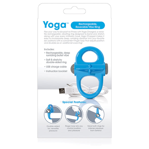 The Screaming O Charged Yoga Anneau De Pénis Vibrant Rechargeable