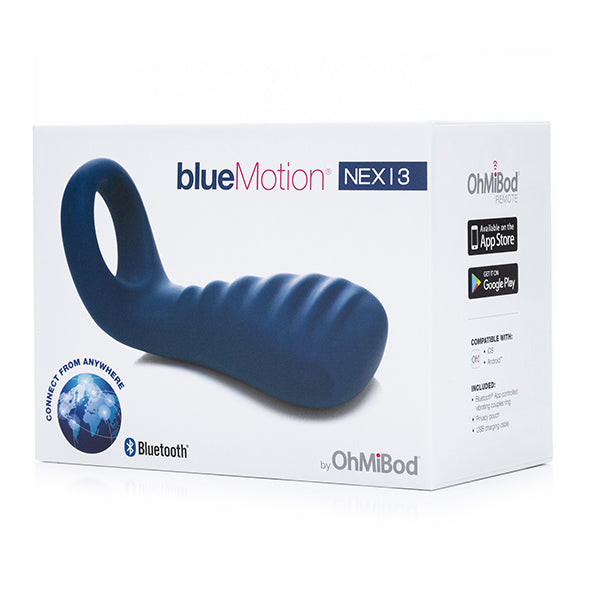 OhMiBod BlueMotion Nex 3 Anneau De Pénis Avec App - Erotes.fr