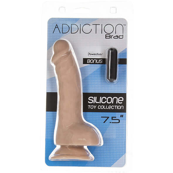 Addiction Brad Gode Beige 19 cm - Erotes.be