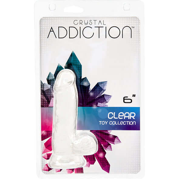 Addiction Crystal Addiction Gode Transparant 15 cm - Erotes.be