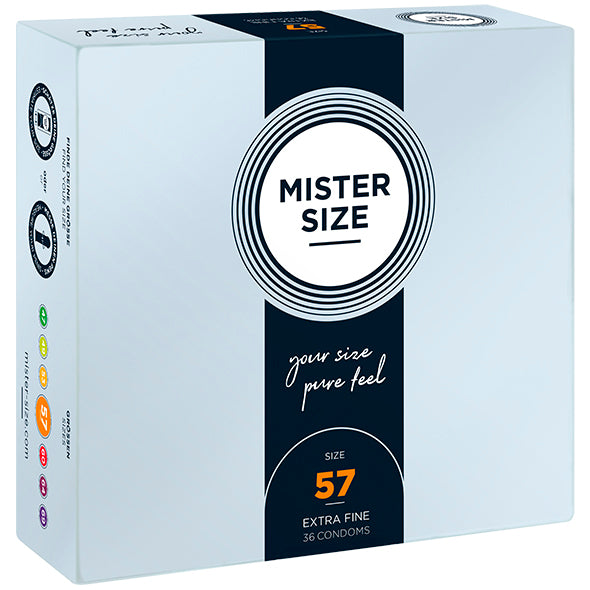 Mister Size Préservatifs 36 Pièces - Erotes.fr