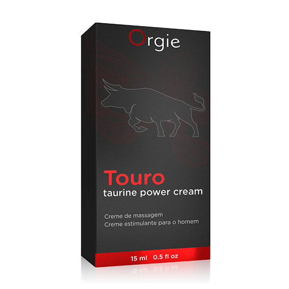 Orgie Touro Crème Érection à La Taurine 15 ml - Erotes.fr
