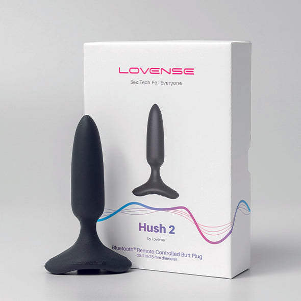 Lovense Hush Plug Anal Vibrant Avec App - Erotes.fr