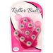 PowerBullet Roller Balls Masseur Rose - Erotes.fr