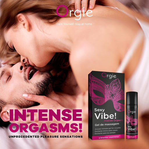 Orgie Sexy Vibe! Gel Intime Pour Les Couples 15 ml - Erotes.fr