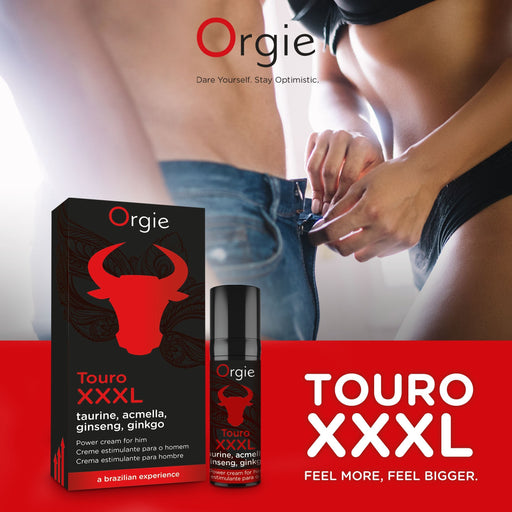 Orgie Touro XXXL Crème Érection 15 ml - Erotes.fr