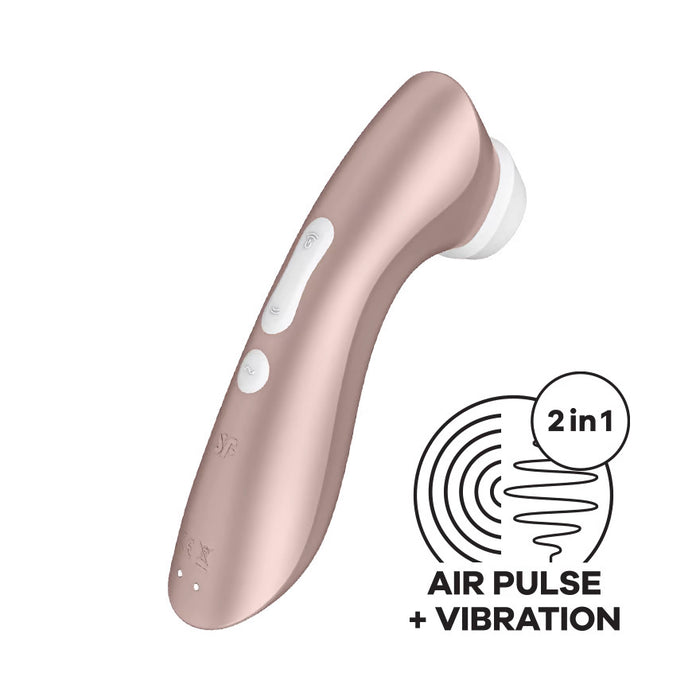Satisfyer Pro 2+ Vibration Vibromasseur à Pression d'air - Erotes.fr