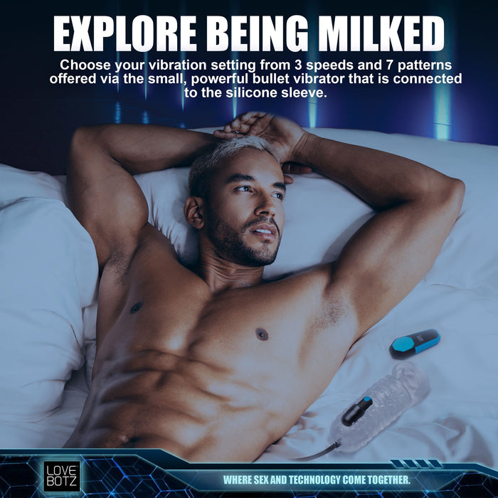 XR Brands The Milker Pro Editie Love Botz Masturbateur Suceur