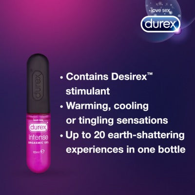 Durex Gel Intense Orgasmique 10 ml - Erotes.fr