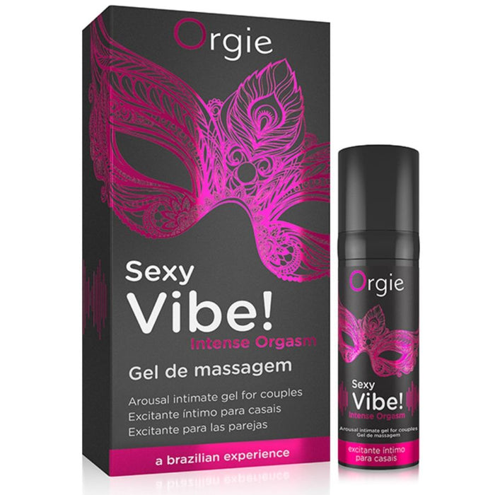 Orgie Sexy Vibe! Gel Intime Pour Les Couples 15 ml - Erotes.fr