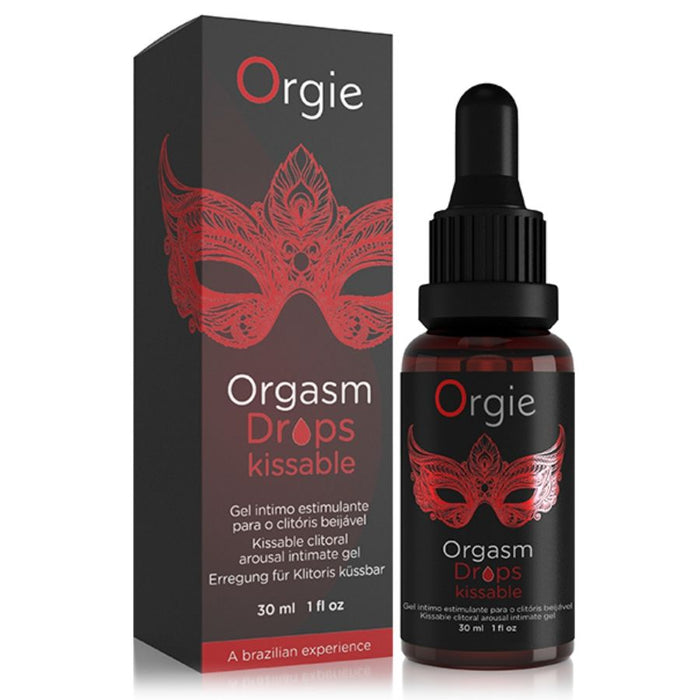 Orgie Orgasm Drops Excitation Clitoridienne Embrassable 30 ml - Erotes.fr