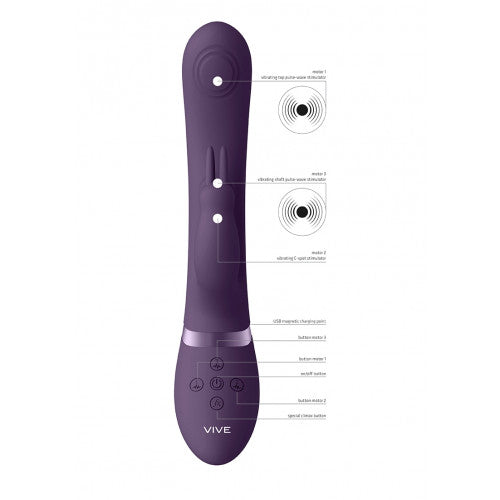 Vive May Vibromasseur Point G 22 Cm - Erotes.fr