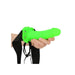Ouch! Glow in the Dark Realistisch Strap-On Harnas - 18 cm, Ouch, Erotes.be